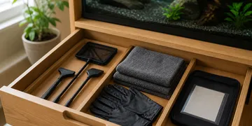 A Simple Drawer System for Aquarium Tools
