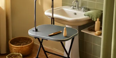 Best Dog Grooming Tables for Small Bathrooms: Safer Home Trims in Tight Spaces
