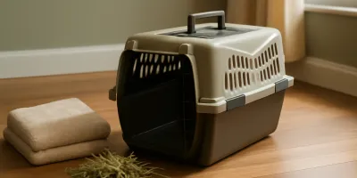 Guinea Pig Carrier for Vet Visits: What Safe Transport Actually Requires