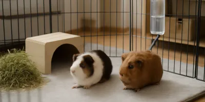 Guinea Pig Floor Time Playpen Setup: Safer Exercise Without Escape Routes