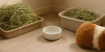 Guinea Pig Hay Rack Setup: Cleaner Hay Without Blocking All-Day Access