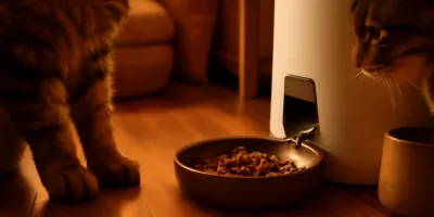 How to Introduce a Cat to an Automatic Feeder