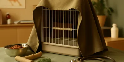 Parakeet Cage Cover Sleep Protocol: Darkness, Airflow, and Night Frights