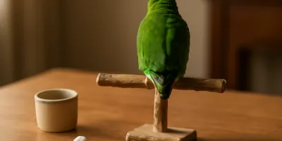 Parrot Station Training Protocol: Teach a Bird to Go to a Perch on Cue