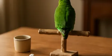 Parrot Station Training Protocol: Teach a Bird to Go to a Perch on Cue