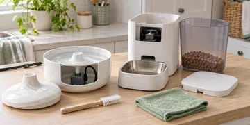 A Pet Feeding and Water-Station Cleaning-Access Checklist