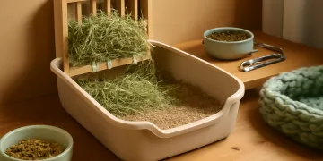 Rabbit Hay Feeder Litter Box Setup: Cleaner Hay Without Blocking Grazing